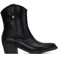 Refresh for woman. 17614601-NEGRO Black ankle boots 176146 (40), 5 to 8 cm, Zip, Casual