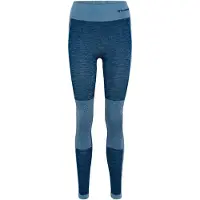 Hummel Hmlclea Seamless Mid Waist Tights - Blue - S
