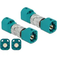 DeLOCK 90339, HSD Z, HSD Z, Uros, Uros, Sininen, 14,3 mm