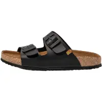 El naturalista unisex. 2NE501010005_001 Sandals Ne50 Vegan black (43), Flat, 1 to 3 cm, None, Casual, Imitation leather