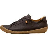 El naturalista unisex. 257701101005_001 Black Pawikan N5770 leather shoes (43), Flat, Laces, Casual