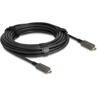 DeLOCK 84150, 10 m, USB Type-C, USB Type-C, Musta