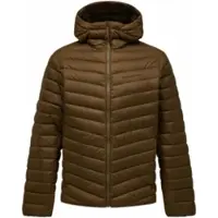 Peak Performance Men's Frost Down Hood Jacket Meadow Moss Untuvatakit XL