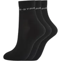 G-Star Anklet Sock 3-Pack - Black - Women