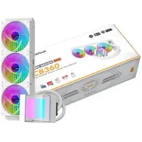 Darkflash CB360 360 mm CPU-nestejäähdytin Valkoinen