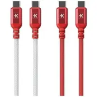 Skross Link Twin Cables 150cm 100W USB-C to USB-C - Twin Pack
