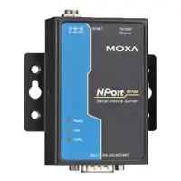 Moxa – NPort sarjaporttipalvelin, 1xDB9 uros, RS-232, RJ45 (NP-5110A)