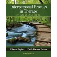 Cengage Learning EMEA Interpersonal Process in Therapy: An Integrative Model