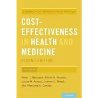 Book Cost-Effectiveness in Health and Medicine