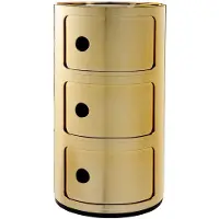 Kartell Componibili 3-osainen kulta
