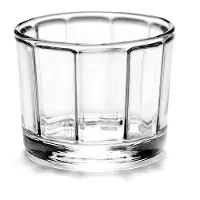 Serax Glass Tumbler Low Surface By Sergio Herman Set/4 - Nude - 35 CL