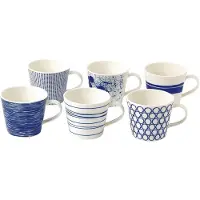 Royal Doulton Pacific mug 450ml - set of 6