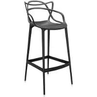 Kartell Masters baarituoli, musta