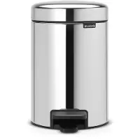 Brabantia New Icon poljinroskis 3 litraa brilliant steel (kiiltävä teräs)