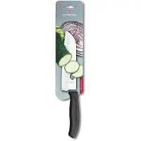 Victorinox Swiss Classic Deba-veitsi 17 cm, musta