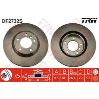 TRW Jarruputket ETU MCH 257 V2