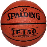 Spalding Varsity Tf-150 Rubber Basketball - Orange - SZ5