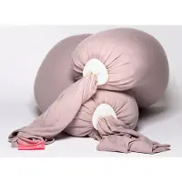 Bbhugme Imetys- Ja Raskaustyyny + Päällinen, Dusty Pink/Eucalyptus