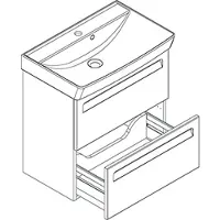 Dansani mido furniture set 62 cm