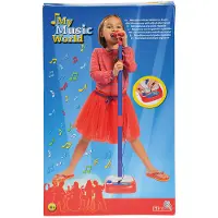 Simba Toys My Music World Microphone Stand - Blue - ONE SIZE