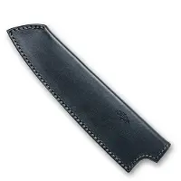 Nesmuk leather sheath 21 cm, chef's knife, anthracite, LSS1401