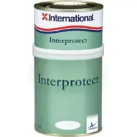International Interprotect harmaa 750ml 2-komponentti epoksipohjamaali teräkselle, kevytmetallille ja vanerille