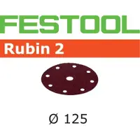 Festool Hiomapaperi Rubin2; 125 mm; P60; 10 kpl.