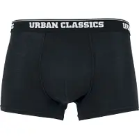Urban Classics Bokserishortsit musta / valkoinen