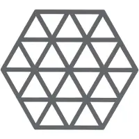 Zone Denmark - Triangles Pannunalunen Silikoni 16 cm Harmaa