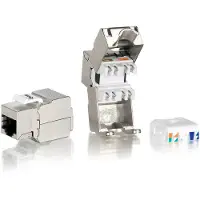Equip 767211, Metallinen, Kulta, IS0/IES 11801, EN 50173, 18 mm, 24,5 mm, 41 mm