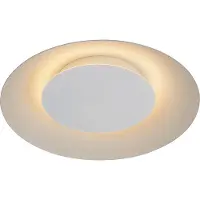 Lucide Led Foskal, Valkoinen/opaali, Olohuone/ruokailutila, Metalli, Moderni