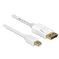 DeLOCK 83481, 1 m, Mini DisplayPort, DisplayPort, Uros, Uros, 3840 x 2160 pikseliä