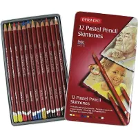 Derwent Pastel Pencil ihonväriset pastellikynät 12 kynää