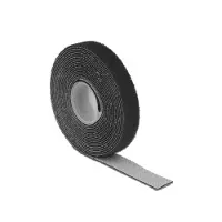 DeLOCK – Hook-and-loop tape on roll L 3 m x W 13 mm black (18710)