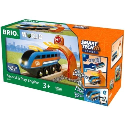 BRIO 33971 - Smart Tech -äänittävä juna ja tunnelit ...