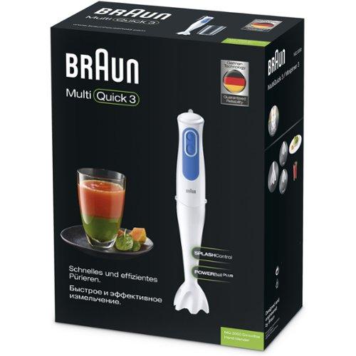 Braun MultiQuick 3 sauvasekoitin MQ3000WH Smoothie+ ...