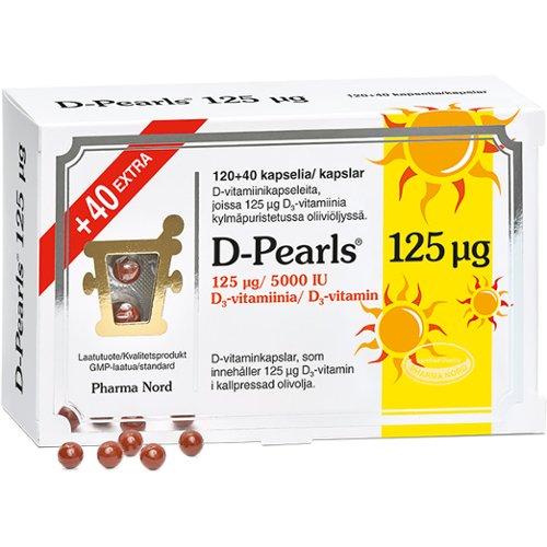 Pharma Nord D-Pearls 125 mikrog EXTRA 120+40 kaps | ...