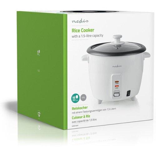 Nedis KARC15WT - rice cooker - Valkoinen riisinkeiti...