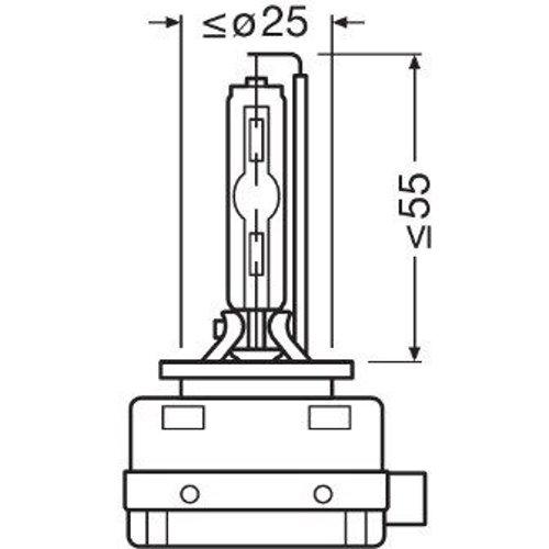 Osram D1S Xenarc Night Breaker Laser 2kpl 35W poltti...