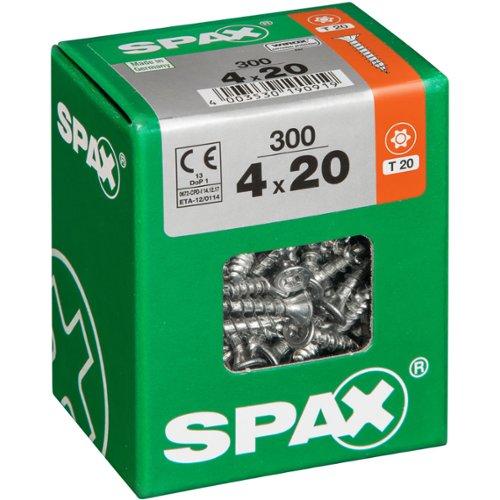 Spax TX 4x20 uppokanta yleisruuvi | Hinnat alkaen 14...