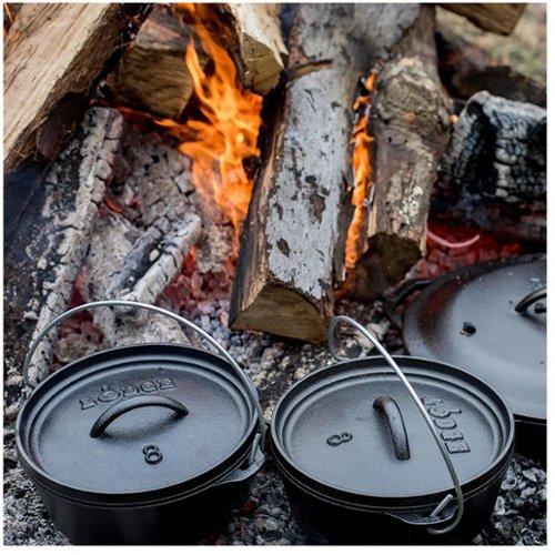 Lodge Camp Dutch Oven incl. lid L8CO3, contents approx. 1.9 L