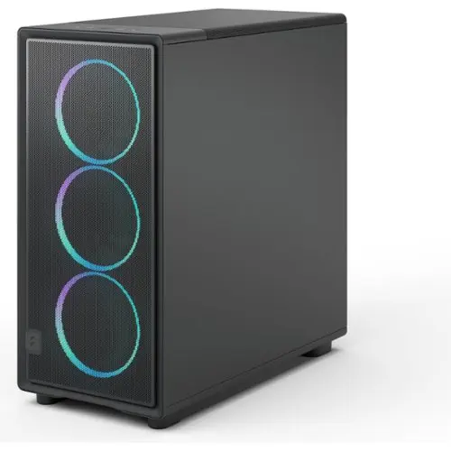 Fractal design epoch xl black rgb tg light tint zadnji pogled ohišja